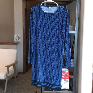 Michael Kors printed shift dress, worn once, L